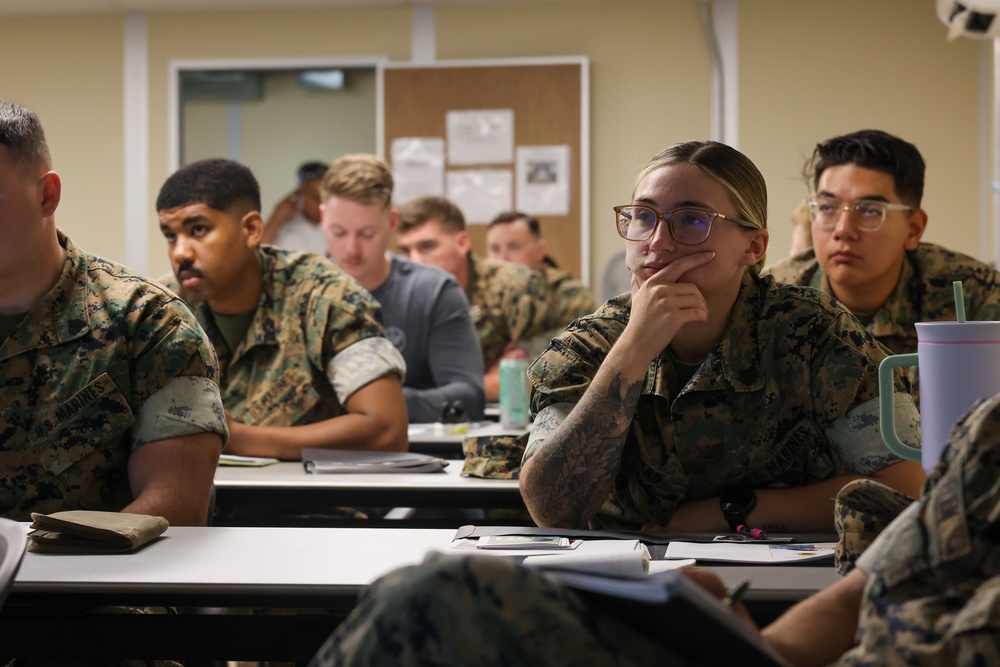 Camp Pendleton Marines and Civilians Attend Barracks Manager Course