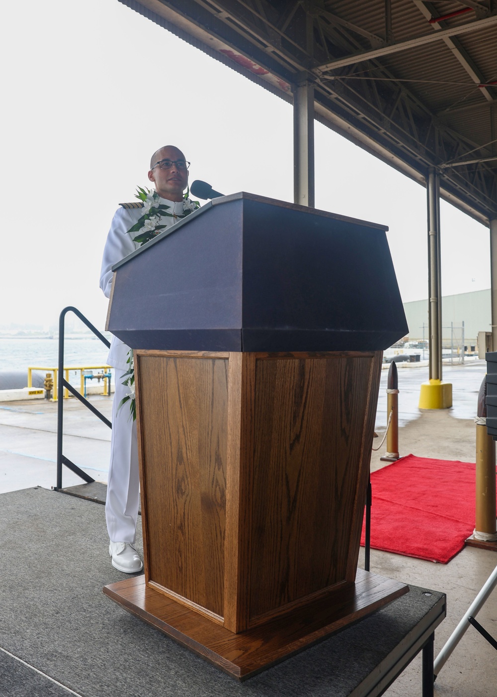 Padhi Speaks During Ceremony