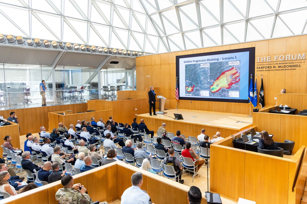 U.S. Air Force Academy Hosts Wildfire-and-flood Tabletop Exercise With Regional Partners