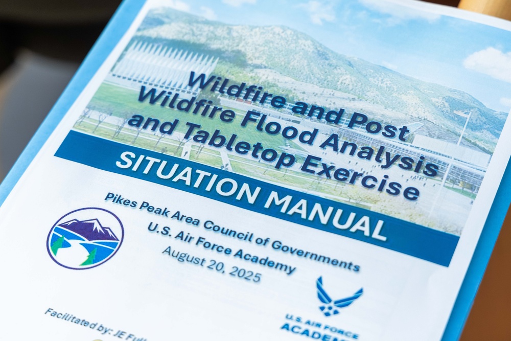 U.S. Air Force Academy Hosts Wildfire-and-flood Tabletop Exercise With Regional Partners