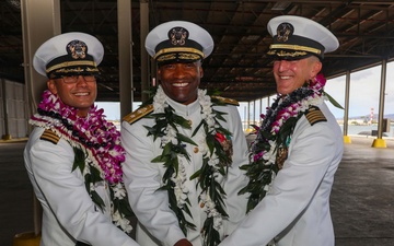 OICC PHNSY Change of Command Cake Cutting