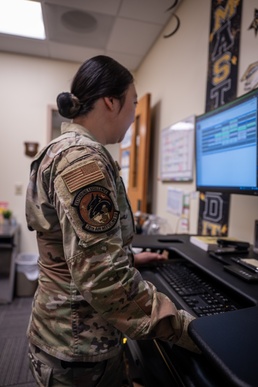 Forging a Legacy of Service: 349th Reserve Airman's Triple Triumph