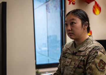 Forging a Legacy of Service: 349th Reserve Airman's Triple Triumph