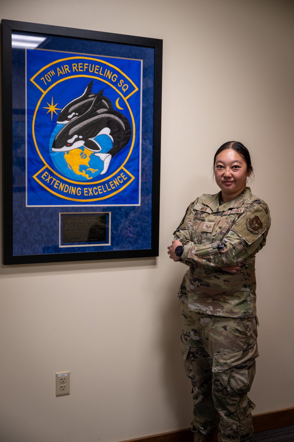 Forging a Legacy of Service: 349th Reserve Airman's Triple Triumph