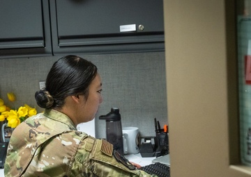 Forging a Legacy of Service: 349th Reserve Airman's Triple Triumph