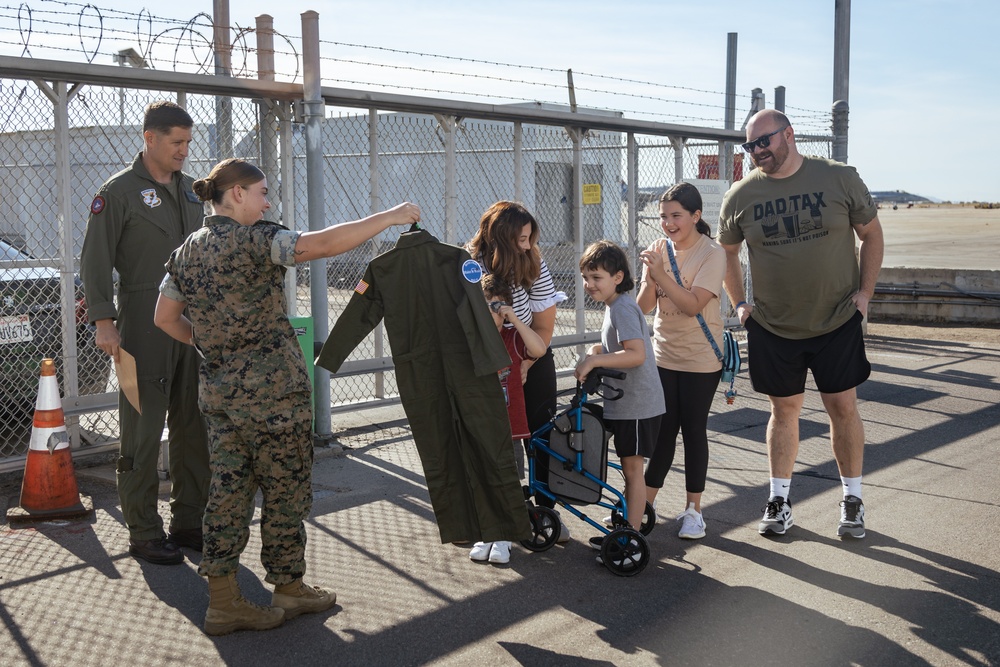 MAG-11 Supports Make-A-Wish Foundation