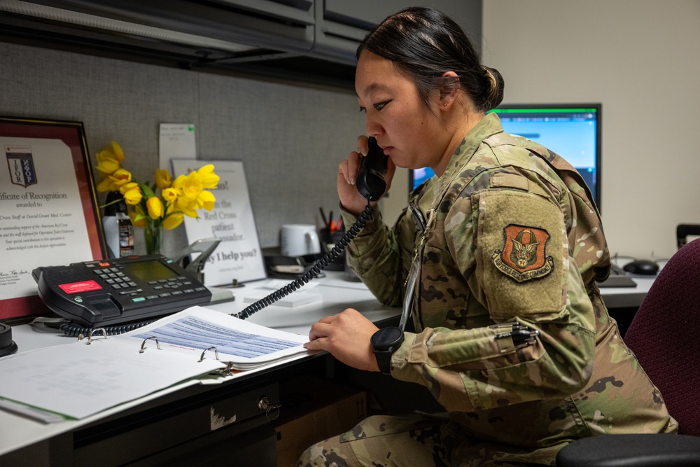 Forging a Legacy of Service: 349th Reserve Airman's Triple Triumph