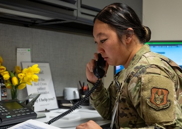 Forging a Legacy of Service: 349th Reserve Airman's Triple Triumph
