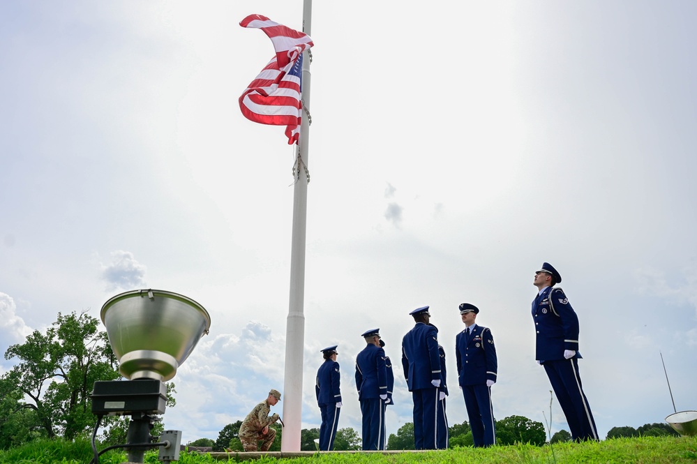 Herk Nation honors fallen service members with retreat ceremony