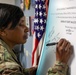 181st MFTB Leaders Sign Proclamation to Combat and Prevent Sexual Violence