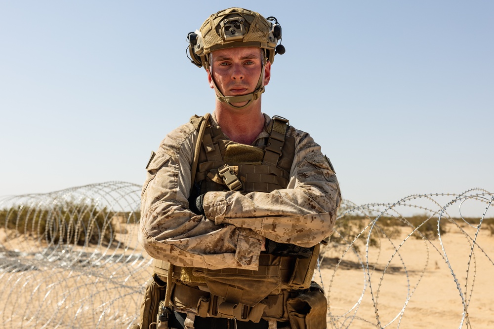 Gunnery Sgt. Matthew Nygaard: 2024 USMC Combat Engineer SNCO of the Year supporting southern border efforts