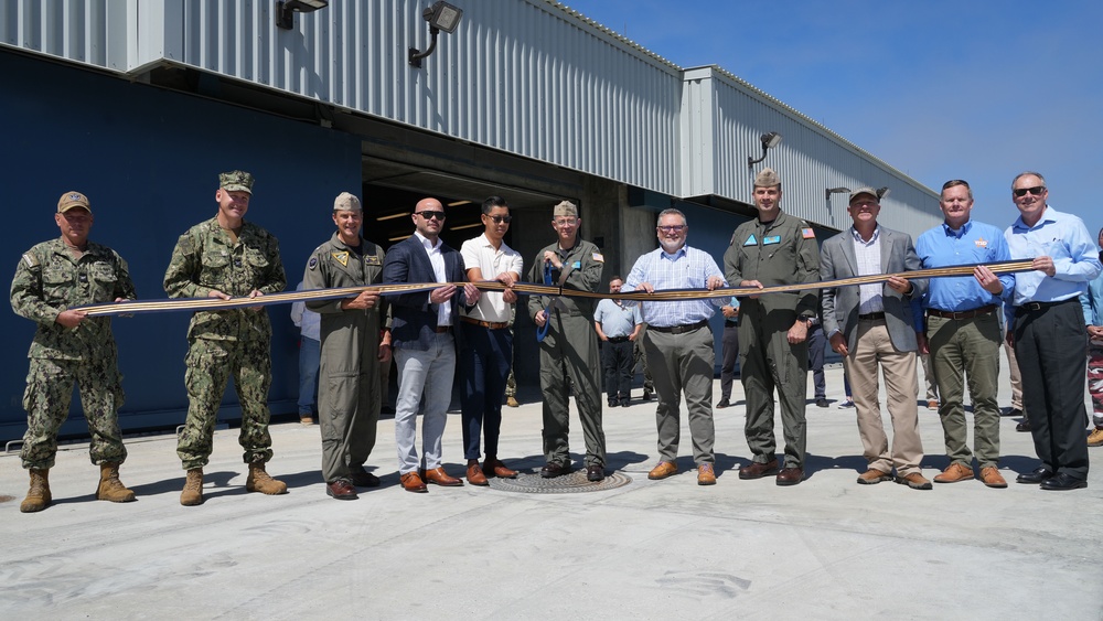 Navy leaders cut ribbon on HEM at SNI
