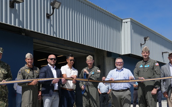 Navy leaders cut ribbon on HEM at SNI