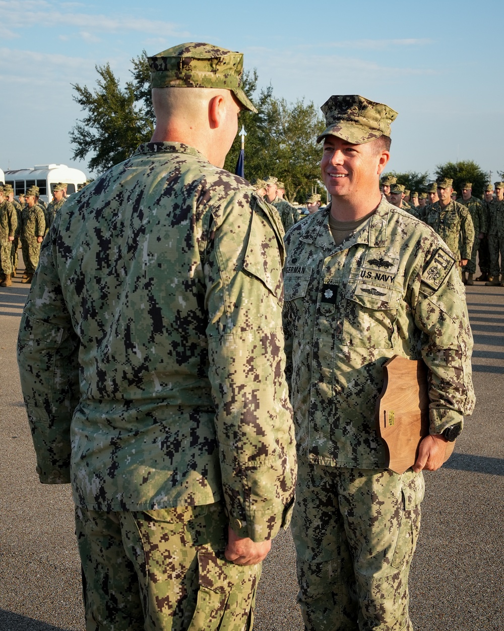 Naval Mobile Construction Battalion 11 Awarded the 2024 Battle Effectiveness &quot;E&quot; Award
