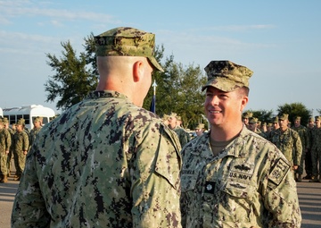 Naval Mobile Construction Battalion 11 Awarded the 2024 Battle Effectiveness "E" Award