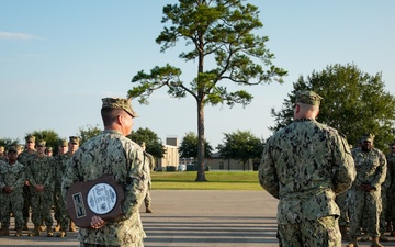 Naval Mobile Construction Battalion 11 Awarded the 2024 Battle Effectiveness &quot;E&quot; Award
