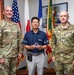 U.S. Army Garrison Japan Coin Presentation at Torii Station, Okinawa&amp;#xA;