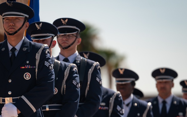 Honor Guard Class 25-D Graduation at Nellis AFB