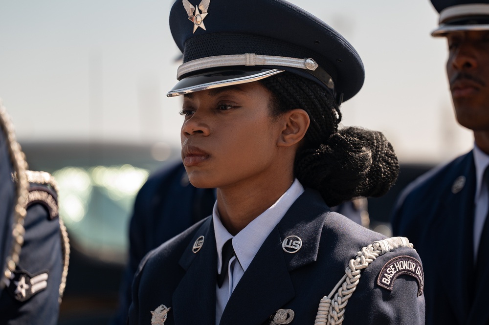 Honor Guard Class 25-B Graduation at Nellis AFB