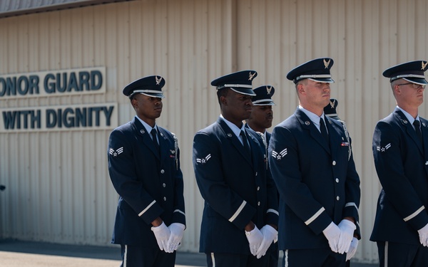 Honor Guard Class 25-D Graduation at Nellis AFB