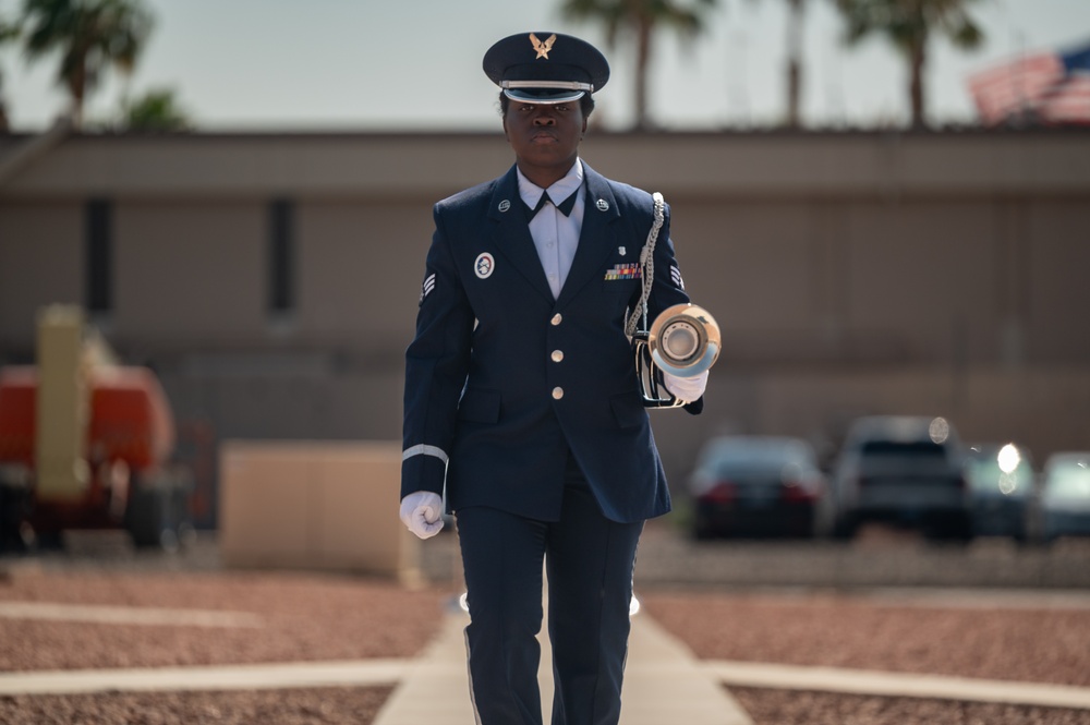 Honor Guard Class 25-B Graduation at Nellis AFB
