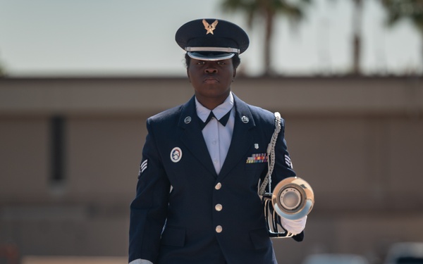 Honor Guard Class 25-D Graduation at Nellis AFB