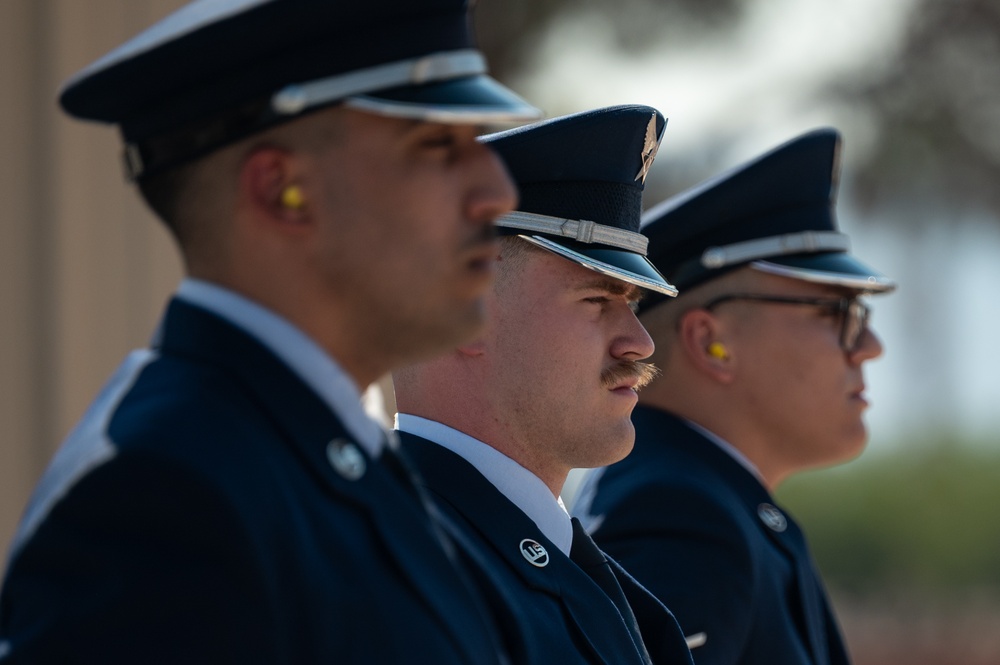 Honor Guard Class 25-B Graduation at Nellis AFB