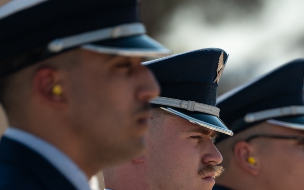 Honor Guard Class 25-D Graduation at Nellis AFB