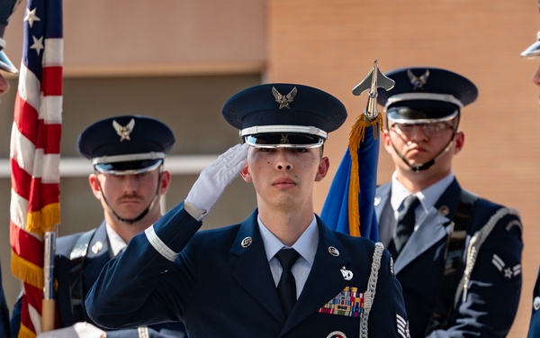 Honor Guard Class 25-D Graduation at Nellis AFB