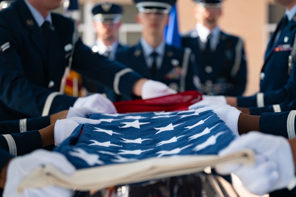 Honor Guard Class 25-B Graduation at Nellis AFB