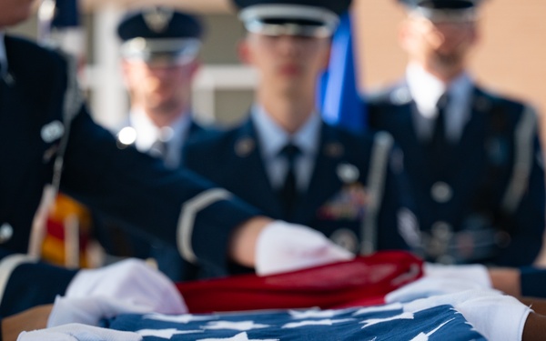 Honor Guard Class 25-B Graduation at Nellis AFB