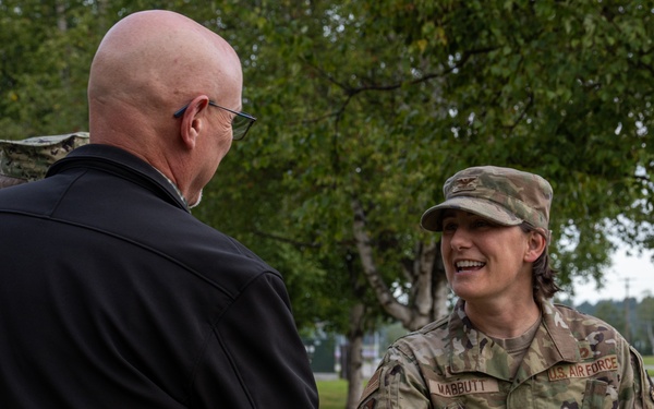 Hon. Dale Marks tours JBER