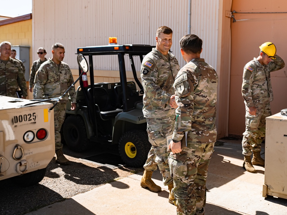 Maj. Gen. Gill assesses Army aviation support to Joint Task Force-Southern Border