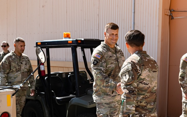 Maj. Gen. Gill assesses Army aviation support to Joint Task Force-Southern Border
