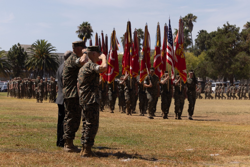 I MEF Change of Command Ceremony 2025