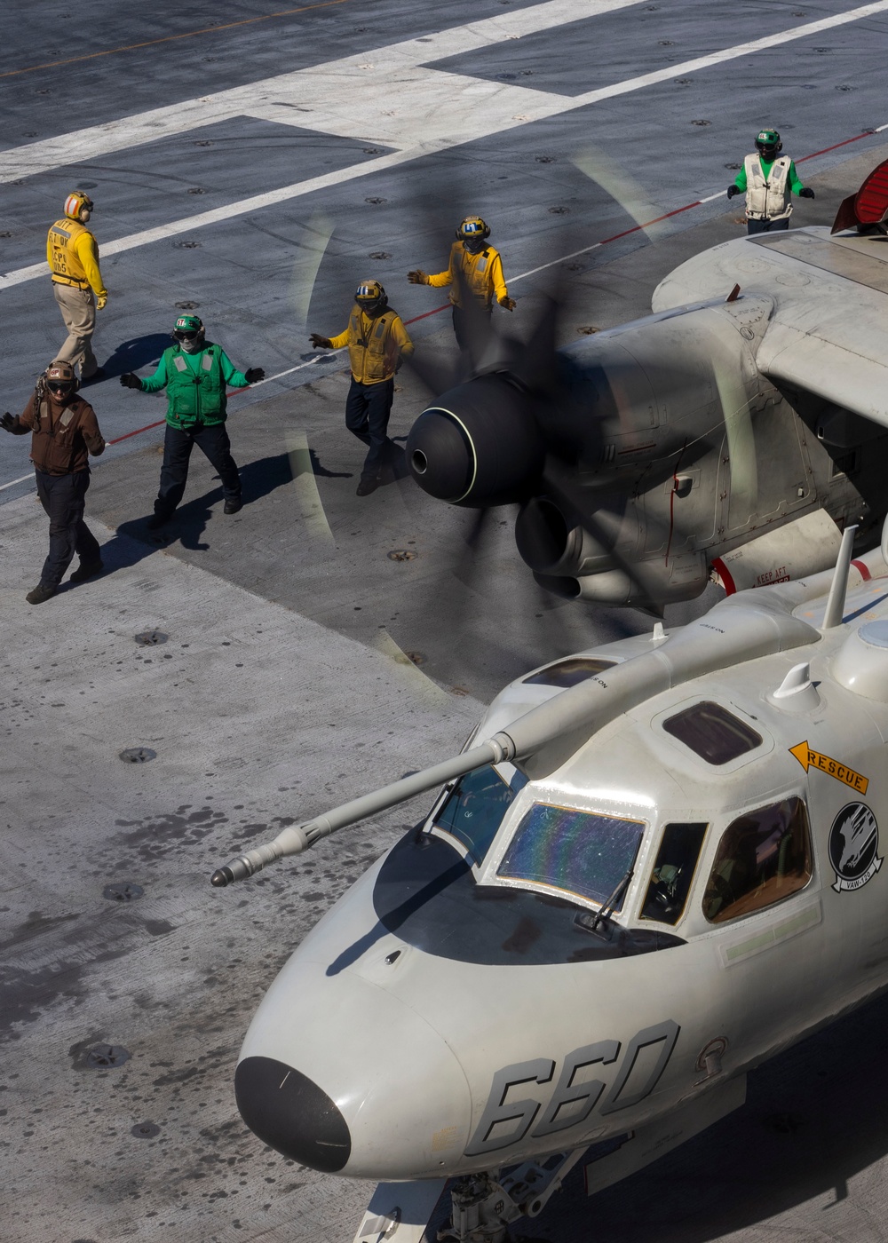 Daily Operations Aboard USS George H.W. Bush (CVN 77)