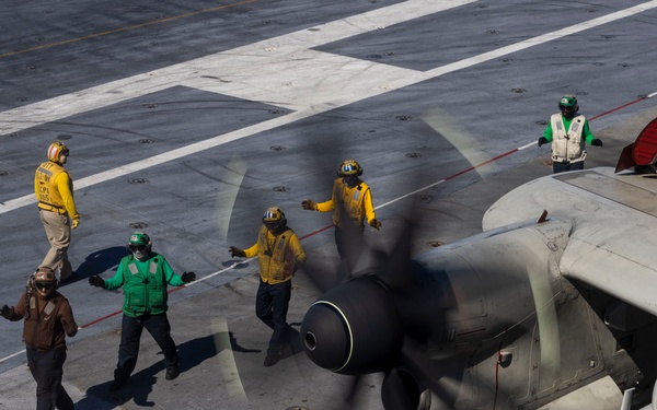 Daily Operations Aboard USS George H.W. Bush (CVN 77)