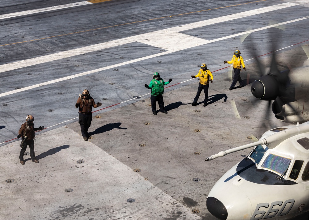 Daily Operations Aboard USS George H.W. Bush (CVN 77)