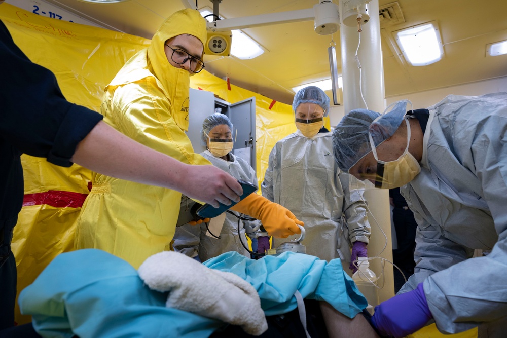 Daily Operations Aboard USS George H.W. Bush (CVN 77)