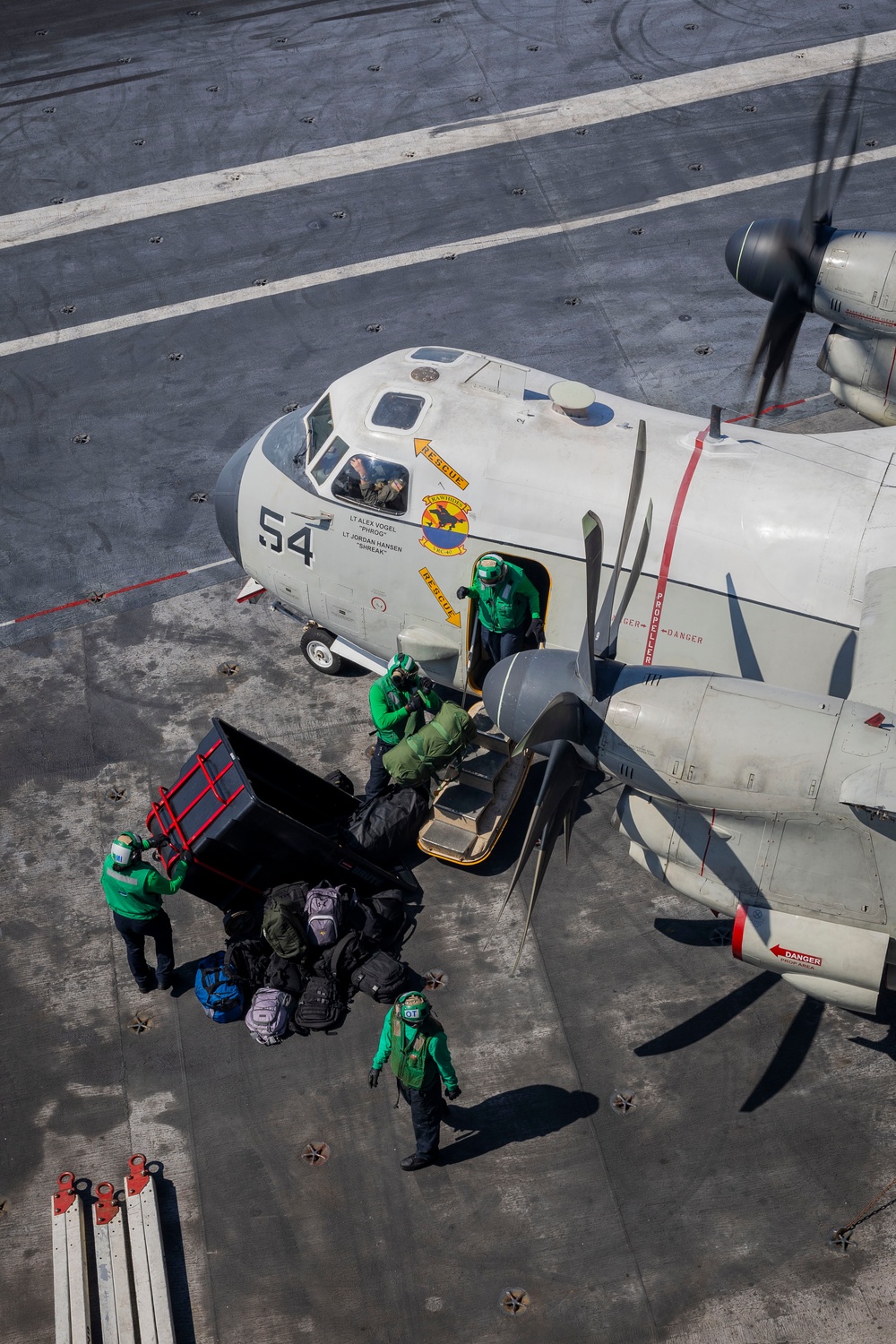 Daily Operations Aboard USS George H.W. Bush (CVN 77)