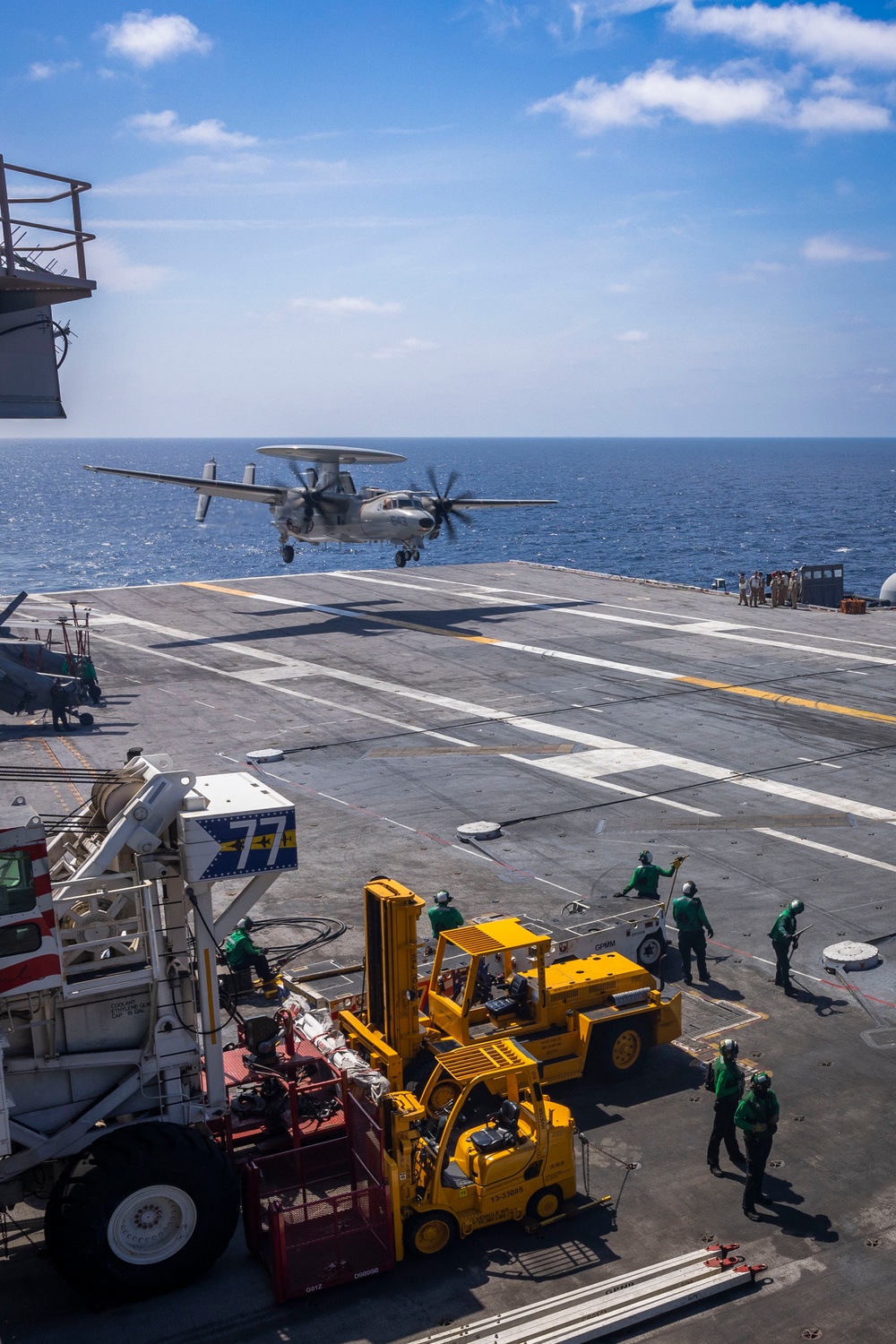Daily Operations Aboard USS George H.W. Bush (CVN 77)