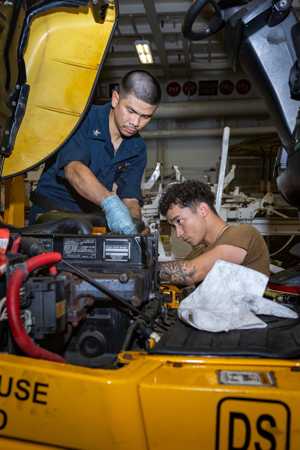 Daily Operations Aboard USS George H.W. Bush (CVN 77)
