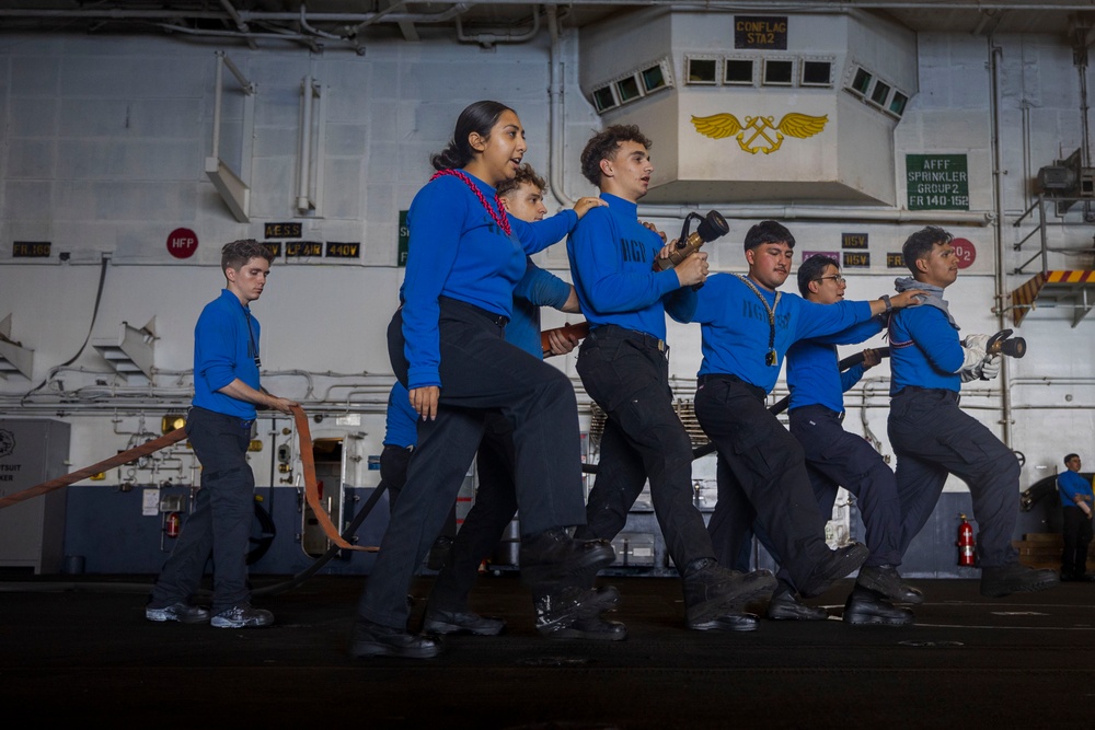 Daily Operations Aboard USS George H.W. Bush (CVN 77)