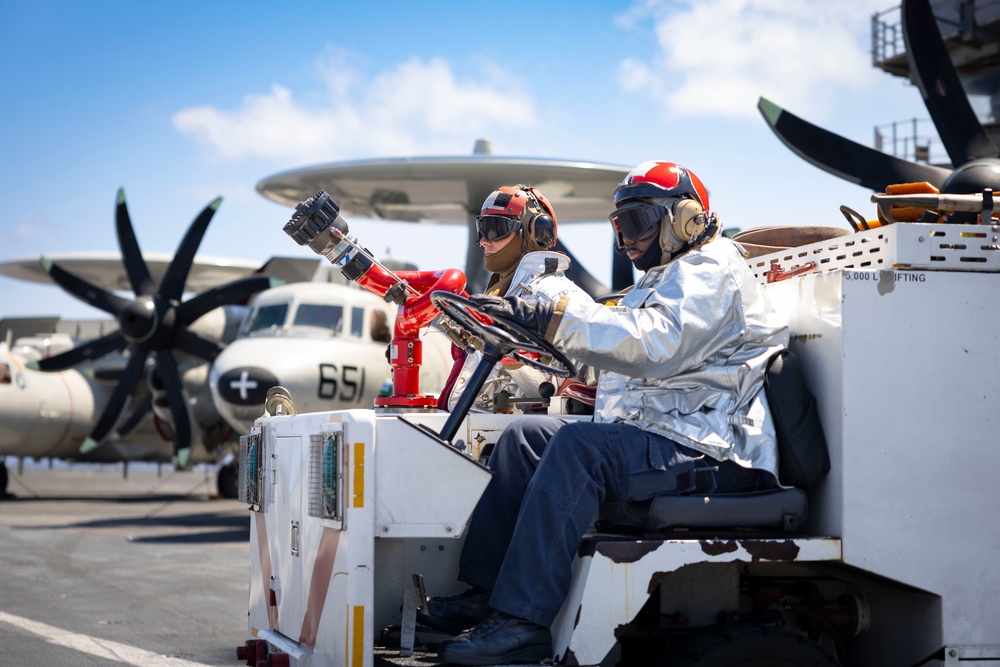 Daily Operations Aboard USS George H.W. Bush (CVN 77)