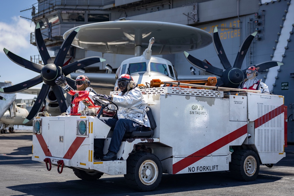 Daily Operations Aboard USS George H.W. Bush (CVN 77)