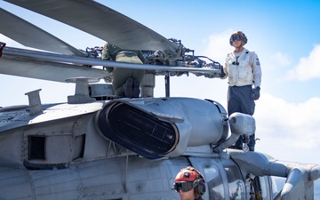 Daily Operations Aboard USS George H.W. Bush (CVN 77)
