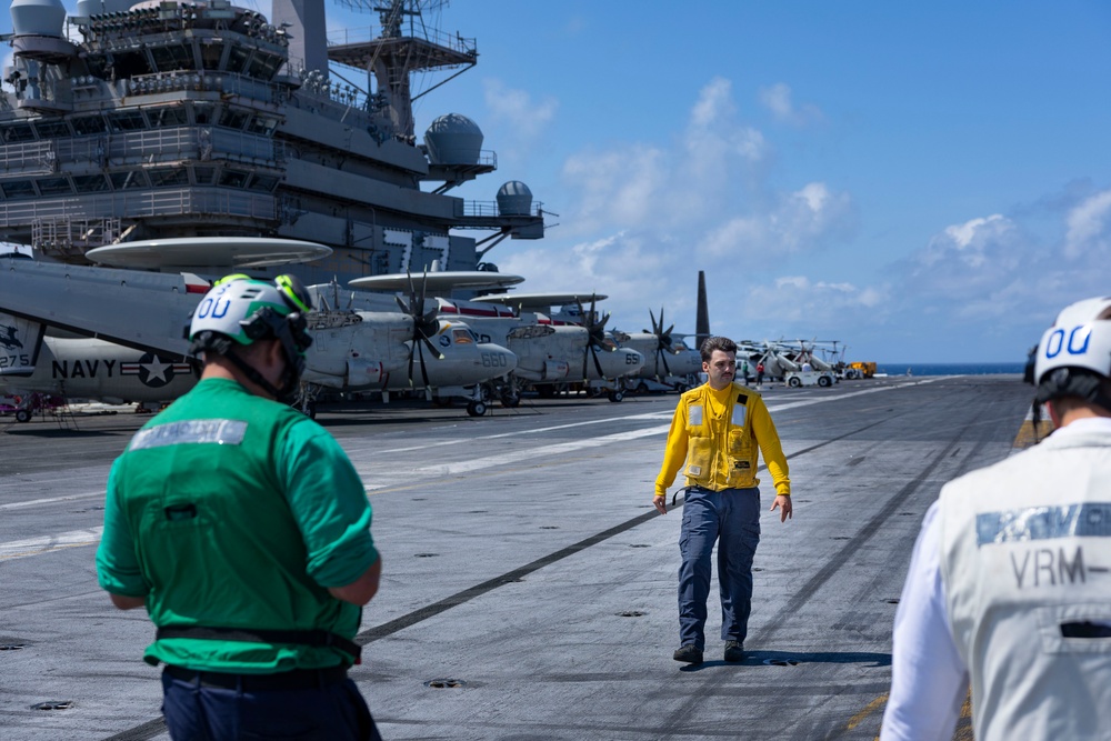 Daily Operations Aboard USS George H.W. Bush (CVN 77)