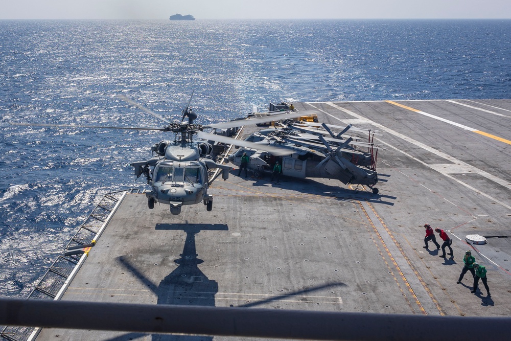 Daily Operations Aboard USS George H.W. Bush (CVN 77)