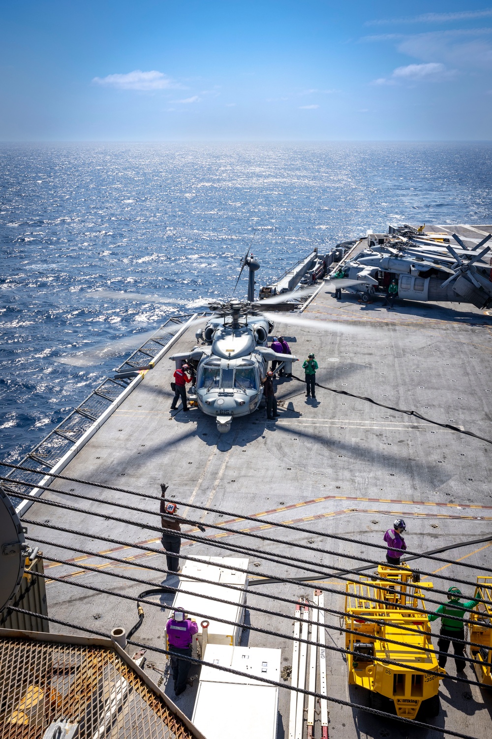 Daily Operations Aboard USS George H.W. Bush (CVN 77)