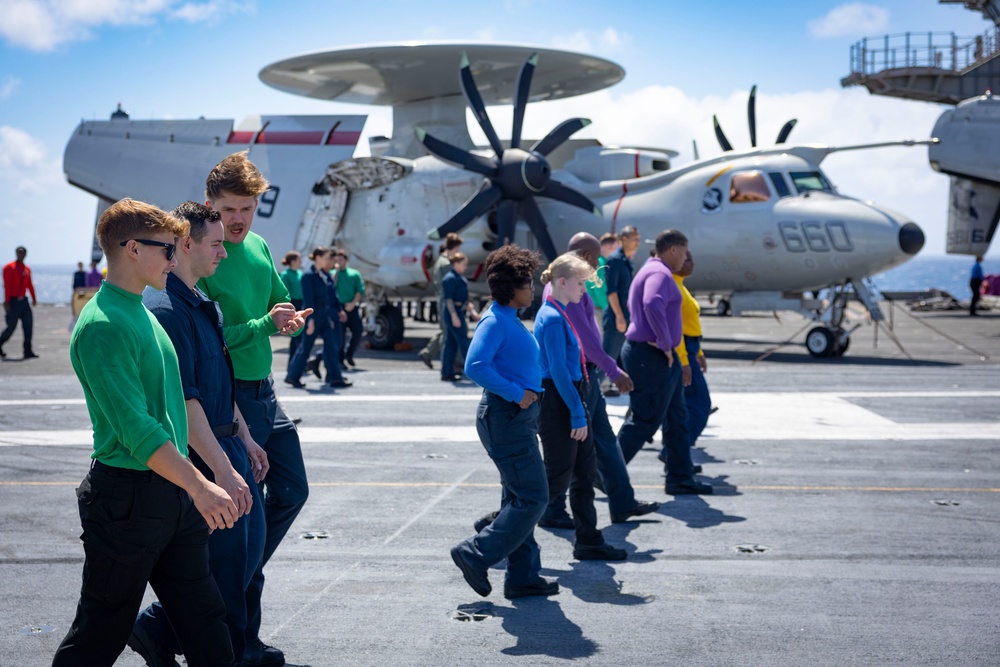 Daily Operations Aboard USS George H.W. Bush (CVN 77)